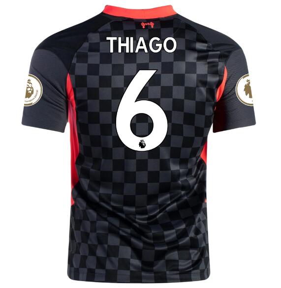 Liverpool Football Kit Third Soccer Jersey THIAGO #6 2020/21